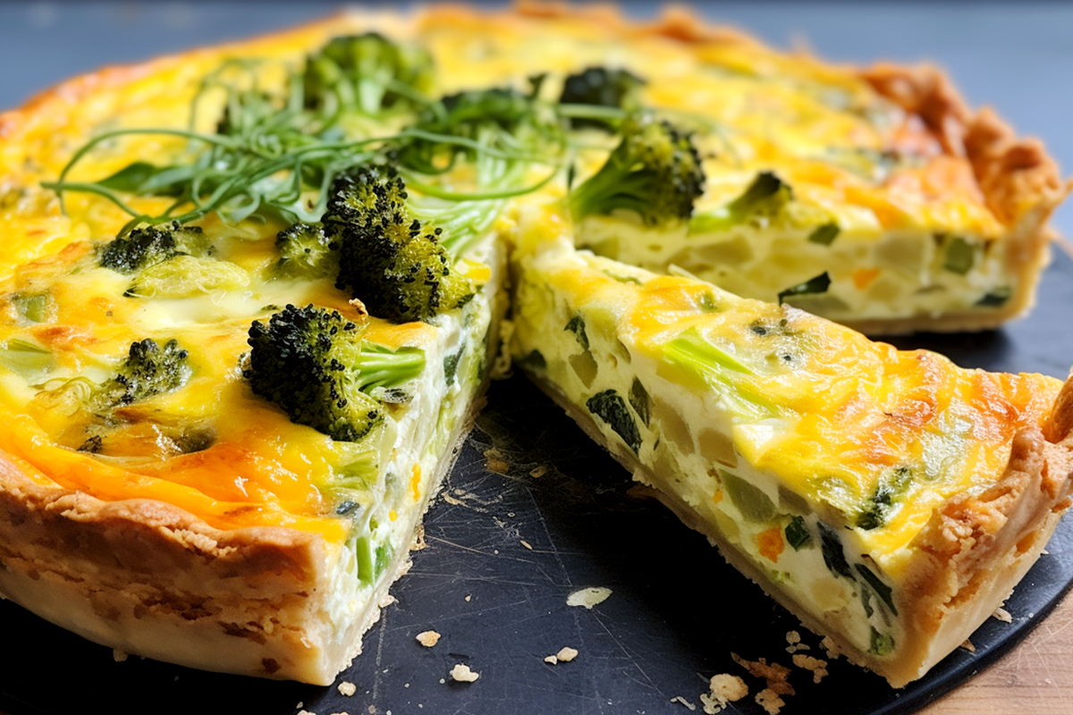 Brokkoli-Cheddar-Quiche - TASTE EXPLORER - Ich liebe Essen!