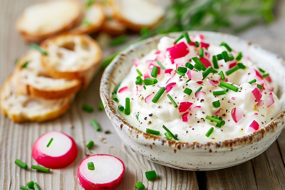 Radieschen-Frischkäse-Aufstrich - TASTE EXPLORER - Ich liebe Essen!