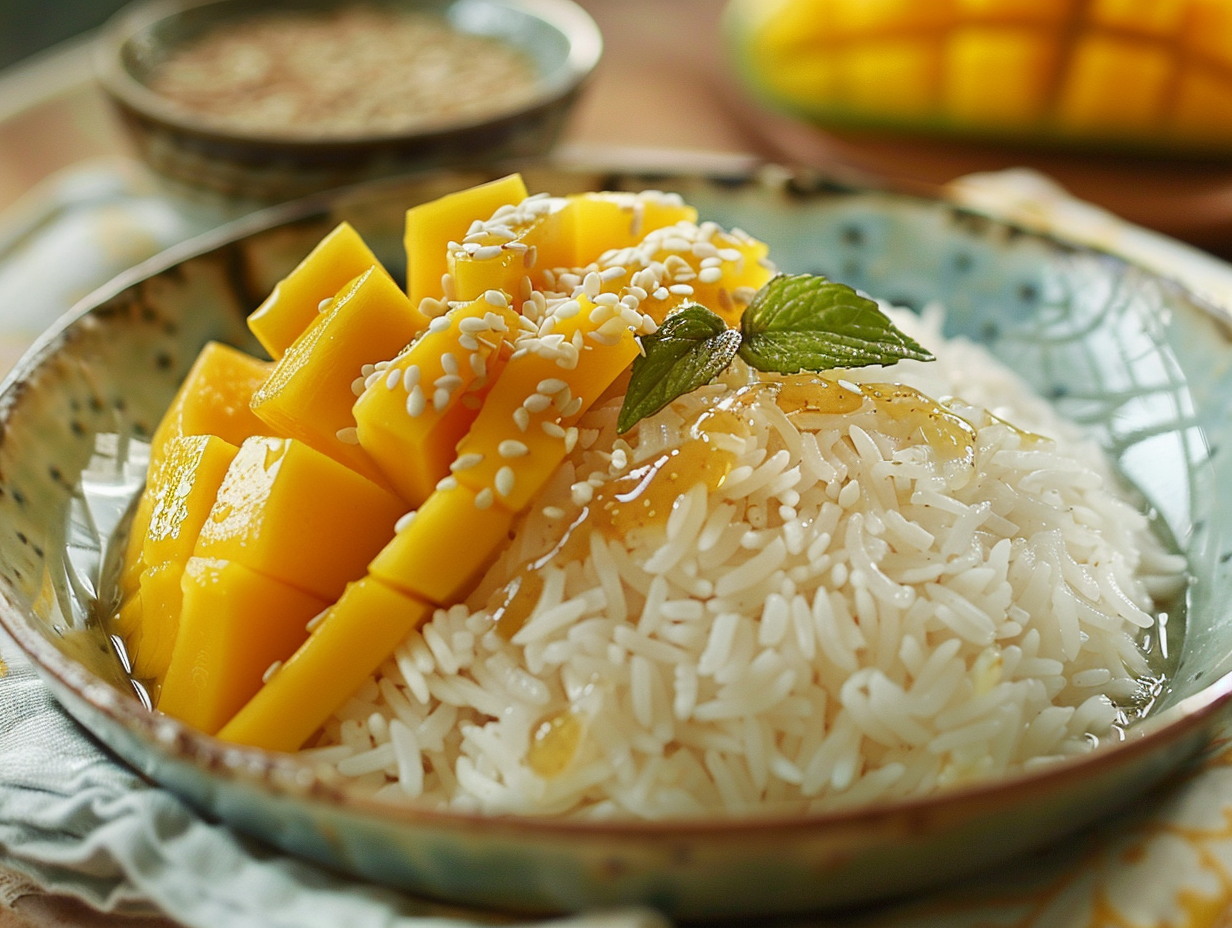 Mango Sticky Rice - TASTE EXPLORER - Ich liebe Essen!