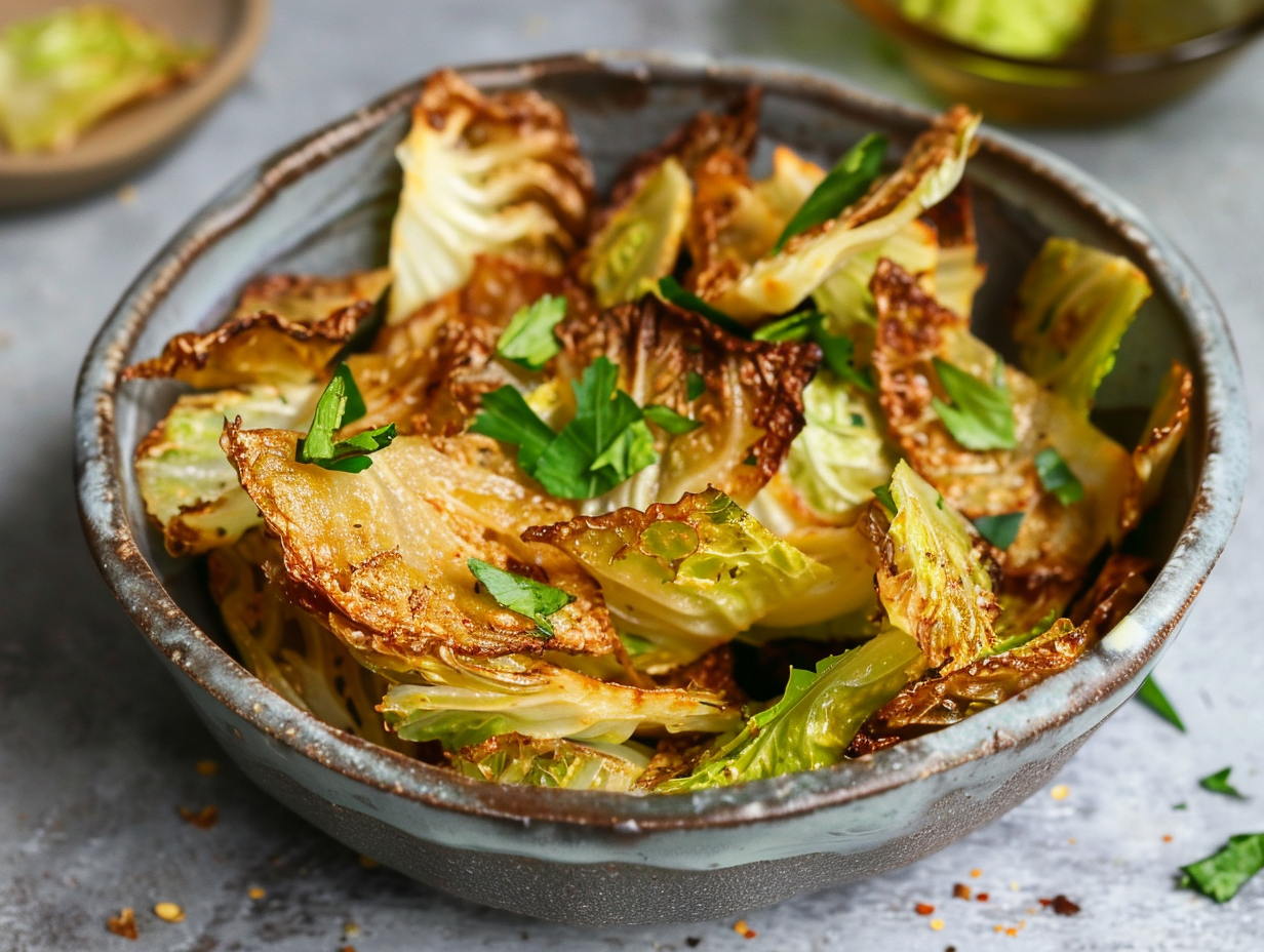 Wirsing-Chips sind ein köstlicher und gesunder Snack