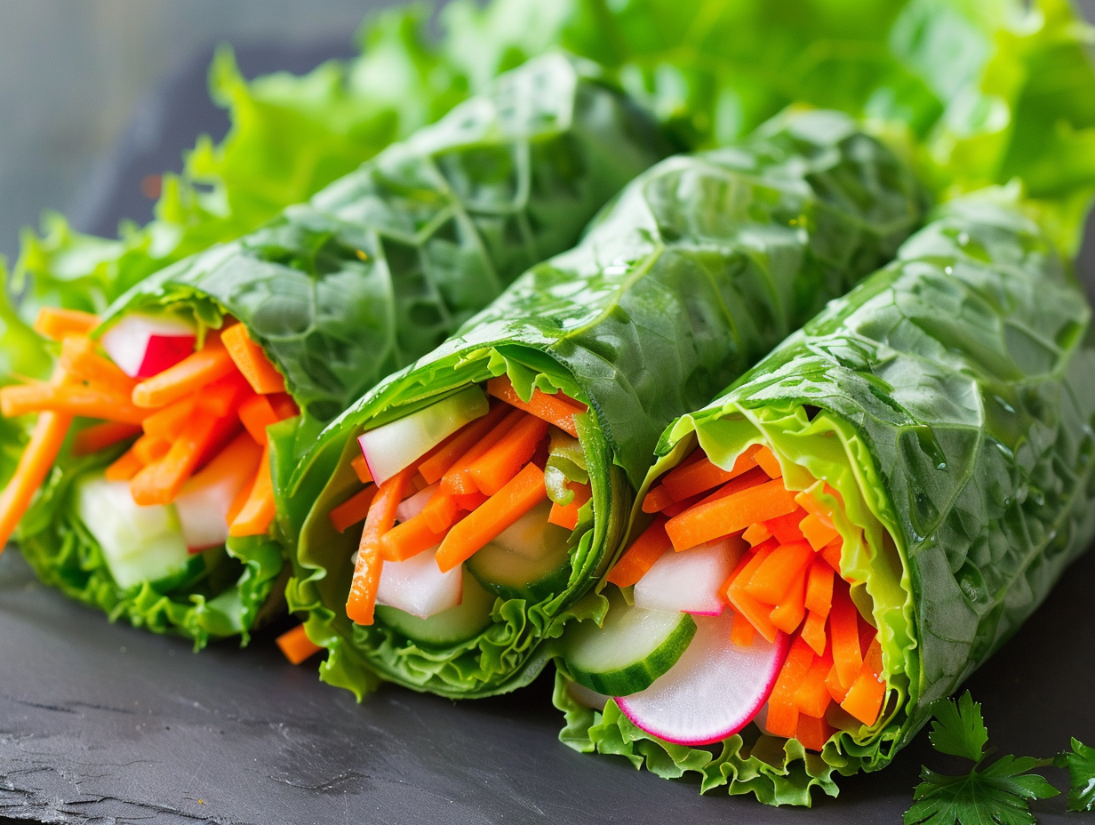 Kohlrabi-Salat-Wraps - TASTE EXPLORER - Ich liebe Essen!