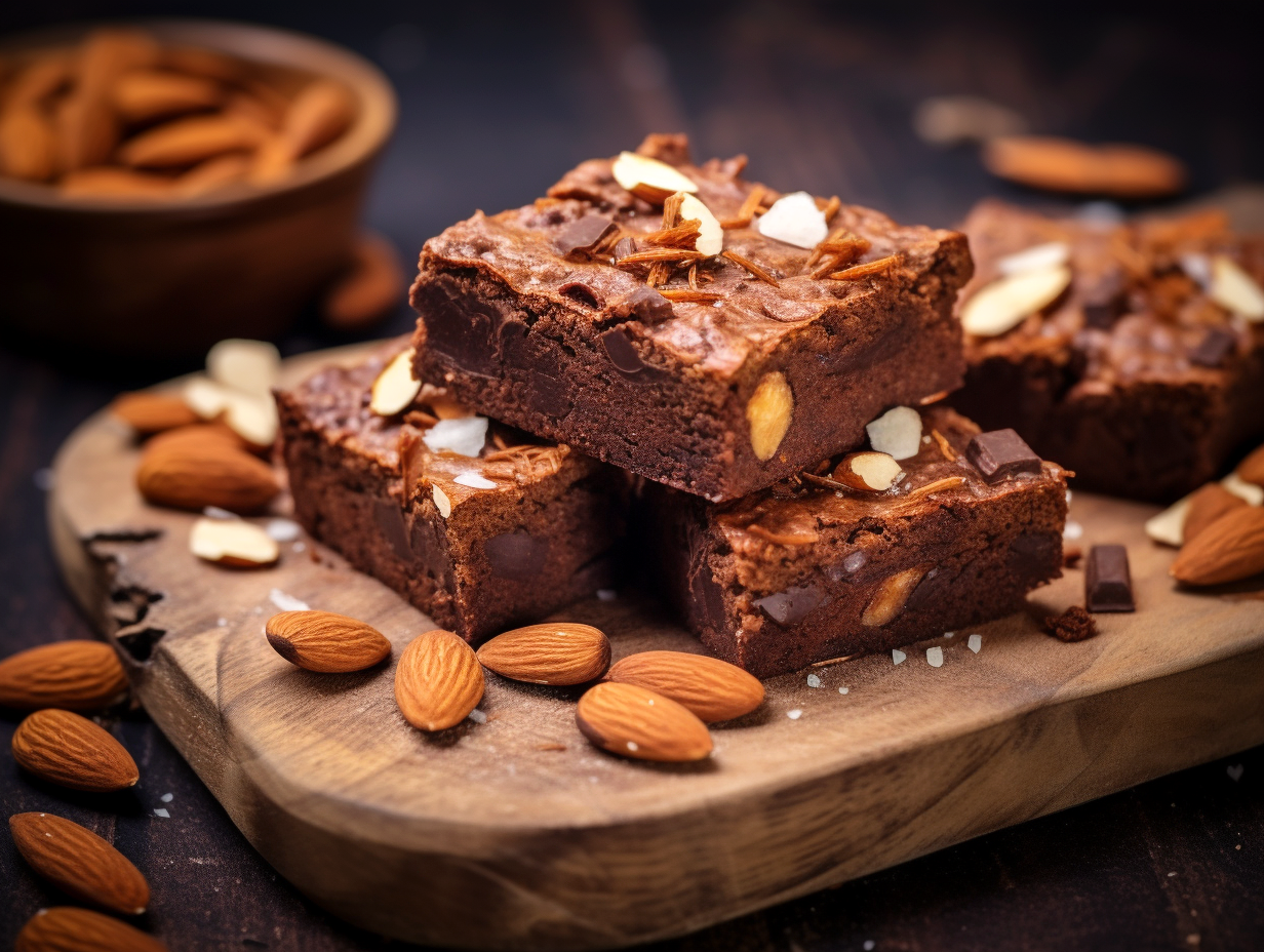 Mandel Zimt Brownies - TASTE EXPLORER - Ich liebe Essen!