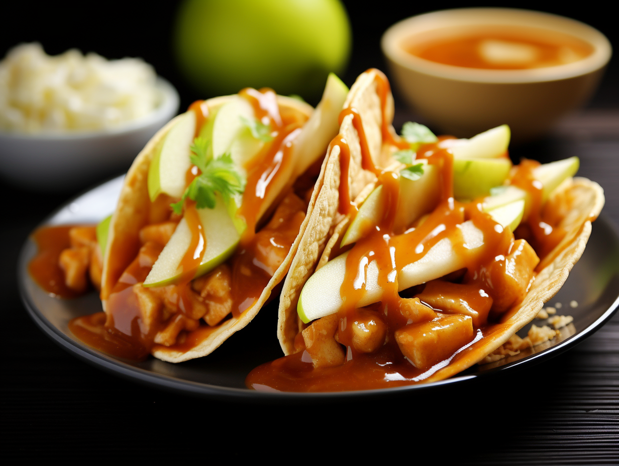 Süße Tacos mit Karamell und Äpfeln - TASTE EXPLORER - Ich liebe Essen!